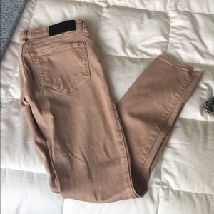 All Saints Skinny Jeans- blush